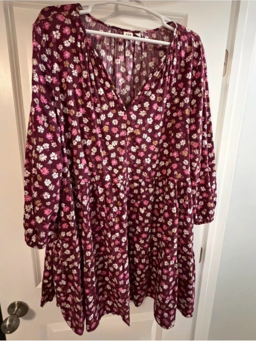 Women’s gap floral print dress size XL. EUC